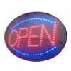 Oval Led Open Sign